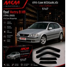Mkm Opel Vectra B (Hb-50) 4'lü Mugen Cam Rüzgarlık Seti