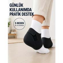 Sungur's Store Ayarlanabilir Topuk Desteği S Beden 36-40 Numara Esnek Rahat Topuk Çorabı
