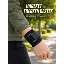Sungur's Store Ayarlanabilir Bilek Destekliği Cırtlı Bileklik Günlük Kullanım ve Spor Için Bilek Desteği