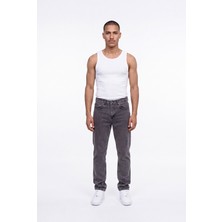 Machinist Erkek Regular Fit Jean Pantolon Duman Gri