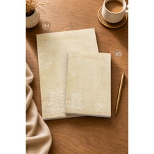 Miray Craft Vintage Uzak Doğu Temalı 2'li Set (A4-A5) Notepad - Not Defteri - Bloknot