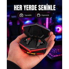 Sungur's Store Kablosuz Bluetooth Gaming Kulaklık Suya Dayanıklı Yeni Nesil