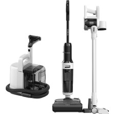Tineco Floor One Switch S6 Power Kit Kablosuz Akıllı Islak Kuru Elektrikli Süpürge ve Icarpet Koltuk Halı Yıkama Makinesi