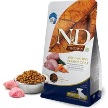 N&d Brown Kuzu Eti Spirulina ve Havuçlu Yavru Köpek Maması 1,5kg
