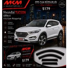 Mkm Hyundai Tucson 2016 Model ve Üzeri 4'lü Mugen Cam Rüzgarlığı