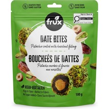 Frux Antep Fıstığı Kaplı Fındık Ezmesi Dolgulu Hurma Topları 100 gr *5'li