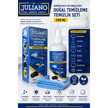 Juliano 250 ML + 50 ML Ekran Temizleme Seti TV, Cep Telefonu, Gözlük, Kamera İçin Koruyucu Özellik