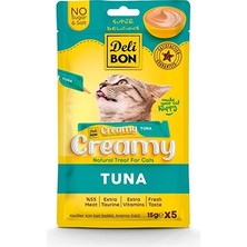 Delibon Krema Kedi Ödül Maması 15G 5 Adet (Ton Balıklı)