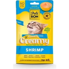 Delibon Krema Kedi Ödül Maması 15G 5 Adet (Karidesli)