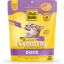 Delibon Krema Kedi Ödül Maması 15G 32 Adet (Ördekli)