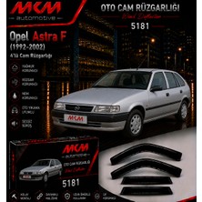 Mkm Opel Astra F 4'lü Mugen Cam Rüzgarlık Seti