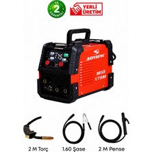 Mastermann Soyberg MIG 175-M Tüpsüz Gazaltı ve Inverter Kaynak Makinesi