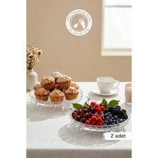 Selen Concept Bubble Model Cam Ayaklı Sunumluk 2'li Set