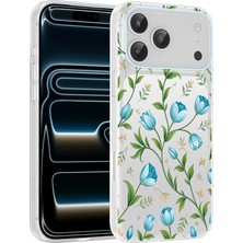 Roketcim Apple iPhone 17 Pro Max Kılıf Kamera Korumalı Desenli Klip Kapak