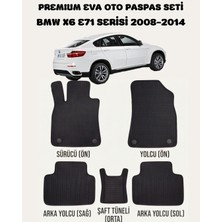 Feyza Oto Bmw X6 E71 Serisi 2008 - 2014 Arası Araca Özel Premium Eva Paspas Takımı 2 Yıl Garantili Araca Birebir Uyumlu Kalıplar
