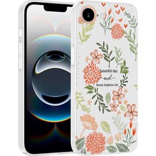 Roketcim Apple iPhone 16E Kılıf Kamera Korumalı Desenli Klip Kapak
