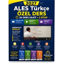 Enine Boyuna Eğitim Enine Boyuna ALES Türkçe Modüler Kitap Seti