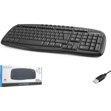 Hadron Hdx2609 Kablolu Multimedia Klavye Q Siyah