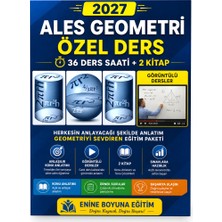 Enine Boyuna Eğitim ALES Geometri Özel Ders Anlatım Seti
