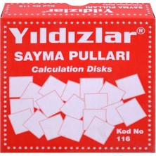 Yıldızlar Plastik Yıldızlar Sayma Pulları YLD-116