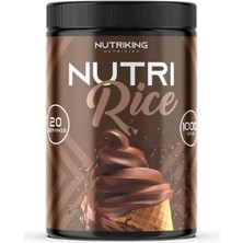 Nutriking Nutri Rice 1000 gr 20 Servis - Çikolata Aromalı Pirinç Unu