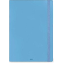 Legami Medium 2026 Haftalık Ajanda Retro Blue AG2612059