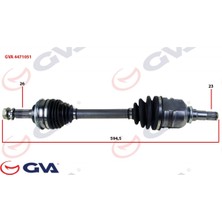 GVA Dpmix-Hb Komple Aks Sol Corolla E10 1.6i 92-97 594.5 mm