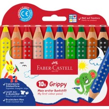 Faber-Castell Grippy Boya Kalemi 10 Renk 110625