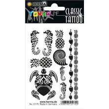 Herma Classic Tattoo Black Caribbean 15170