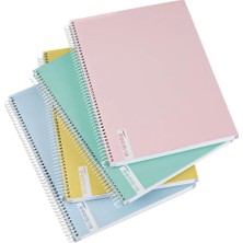 Ancor Emboss A4 Spiralli Çizgili Defter 84887