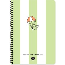 Keskin Color Hisli Şeyler Bana Hava Hoş 13X19 2026 Haftalık Ajanda 600198-99
