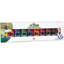 Artdeco Colorfest Akrilik Boya Seti 10X50ML Temel Renkler
