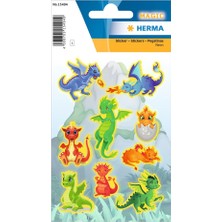 Herma Magic Sticker Gece Parlayan Dragonlar 15494