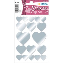 Herma Decor Sticker Herz Silber 3055