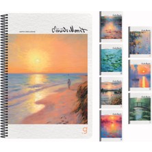 Gıpta Monet Spiralli A4 Çizgili Defter 3-7011000-2011