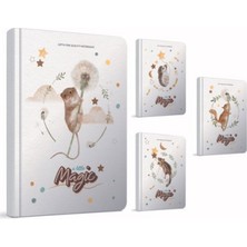Gıpta Magic Ipli Dikişli Sert Kapak Defter Çizgili A5 120 Yp
