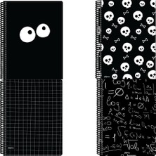 Colornote Papirüs Mini Spiralli Sert Kapak 16X23 100 Yaprak Çizgisiz Defter