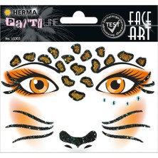 Herma Face Art Decor Yüz Süsleme Etiketi Leopar 15303