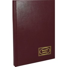 Dilman Senetli Defter Karton Ciltli