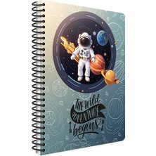 Gıpta Wildbook Spiralli Ofset Pp Kapak A4 80 Yaprak Kareli Defter 7550
