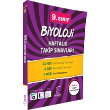 9. Sınıf Biyoloji Haftalık Takip Denemeleri Karekök Yayınları