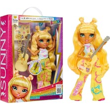 Rainbow High Jr. High Sunny - Rock Grubu Serisi Bebeği