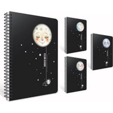 Gıpta Hover Notes Spiralli Pp Kapak A4 80  Yaprak Kareli Defter 3-7703000-2011