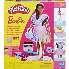Play-Doh Barbie Fashionista Fırfırlı Bebek Seti G1354-G1359