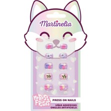 Martinelia World Blisters Kız Çocuk 10'lu Takma Tırnak Seti Mor 35080