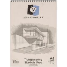 Alex Spiralli Eskiz Blok A4 50 55 gr 30 Yp Dik