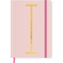 Fabooks Monogram Harf Baskılı Defter: I 40115-7
