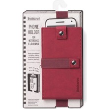 If Koyu Kırmızı Bookaroo Defter Üstü Telefon Kılıfı