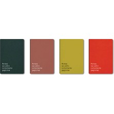 Colornote Papirüs Notes 16X23 Terzi Dikişli Karton Kapak 56 Yaprak Kareli Defter NT164