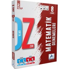 Paraf Yayınları 8. Sınıf Matematik Orta Zor Branş Deneme Kitabı